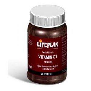 Life Plan Vitamin C1 Vitamin Supplement 30 Tablets