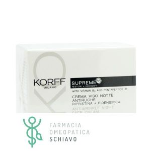 Korff supreme rr anti-wrinkle night face cream restores + redensifies 50 ml