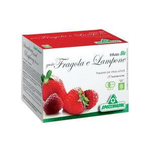 Specchiasol Organic Infusion Strawberry And Raspberry Flavor 20 Sachets