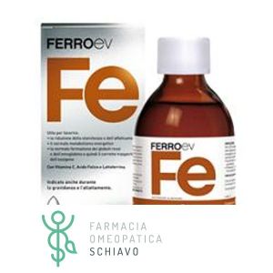 Erba Vita Ferro EV Fluid Supplement Against Tiredness and Fatigue 250 ml