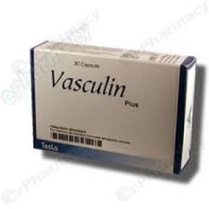 Vasculin Plus Food Supplement 30 Capsules