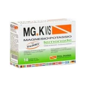 mgk Vis Magnesium Potassium Lemonade Mineral Salts Supplement 15 Sachets