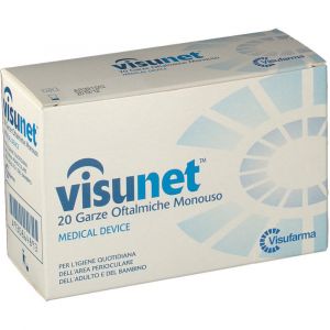 Visunet Ophthalmic Gauze For Periocular Hygiene 20 Pieces