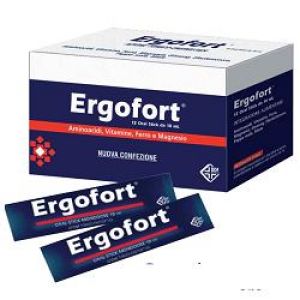 Ergofort Food Supplement 12 Single-dose Sticks Of 10ml
