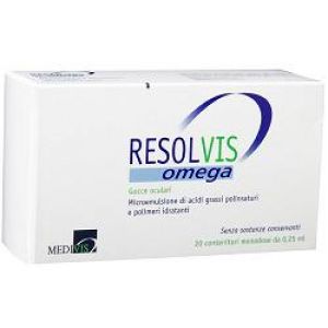 Resolvis Omega 20 Eye Drops Single Dose Vials 0.25ml