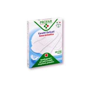 Profar Delicate Tnt Plasters With Antiseptic Gauze - 20 Assorted