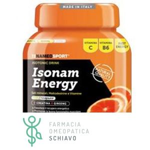 Named Sport Isonam energy Orange Hydrosaline And Isotonic Drink Powder 480 g