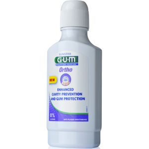 Gum ortho anti-caries orthodontic mouthwash 300 ml