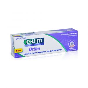 Gum ortho anti-caries toothpaste gel for orthodontic appliances 75 ml