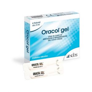 Oracol oral cavity soothing gel 6 vials