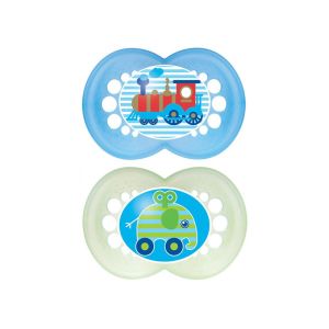 Original 6+ Soother Rubber Neutral Mam 2 Pieces
