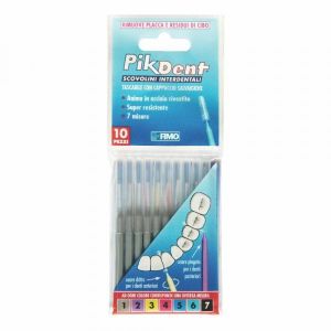 Pikdent Scovolino Interdentale 1 Grigio 0,4mm 10 Pezzi