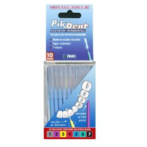 Pikdent interdental brush 5 light blue 0.8mm 10pcs