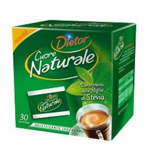 Dietor Cuore Natural 30 Sachets Stevia Leaf Extract