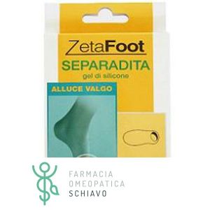Zeta Foot Toe Separator In Silicone Gel For Hallux Valgus