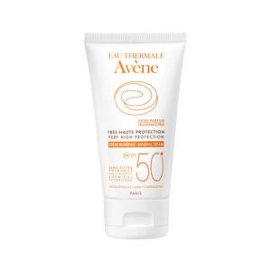 Avene solar mineral face cream spf 50+ very high protection 50 ml