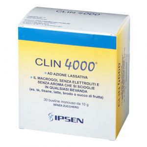 Clin 4000 Laxative Supplement for Constipation 30 Sachets 10 g