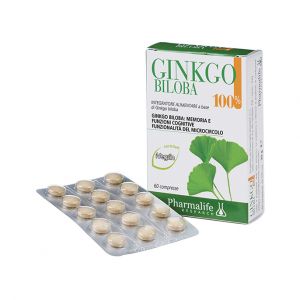 Pharma Life Ginkgo Biloba 100% Microcirculation Supplement 60 Tablets