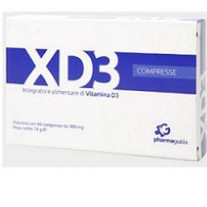 Pharmaguida Xd3 1000 Food Supplement 60 Tablets