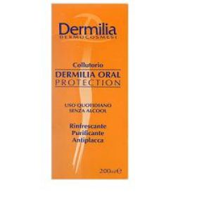 Dermilia oral protection refreshing anti-plaque mouthwash 200 ml