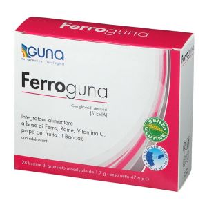 Guna Ferroguna Iron Supplement 28 Buccal Sachets