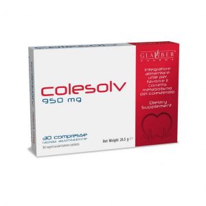 Forza Vitale Colesolv Cholesterol Supplement 30 Tablets 15g