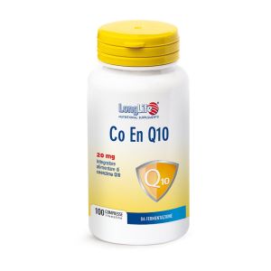 Longlife Co En Q10 20mg Antioxidant Supplement 100 Tablets