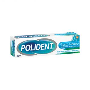 Polident Neutral Taste Adhesive Cream for Hypoallergenic Dentures 40 g