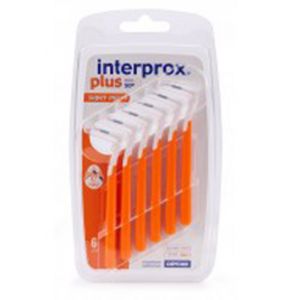 Interprox plus super micro 6 orange interdental brushes