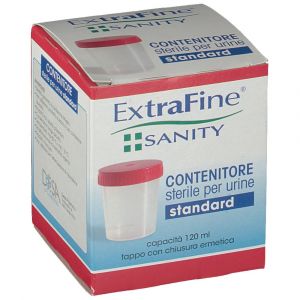 Extrafine Sanity Urine Container 120ml Standard 1 Piece