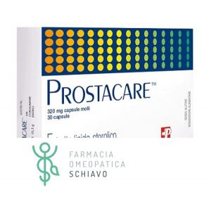 Pharmasuisse prostacare food supplement 30 pearls