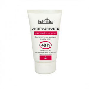 Cream deodorant in tube with case euphidra deo antiperspirant 40 ml