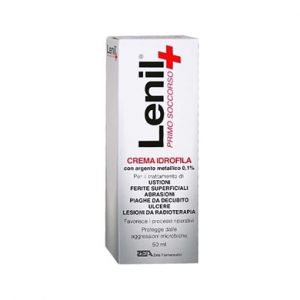 Lenil Hydrophilic Cream First Aid Wounds And Burns 50ml