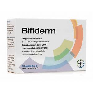Bifiderm Supplement Lactic Ferments Probiotics 21 Sachets