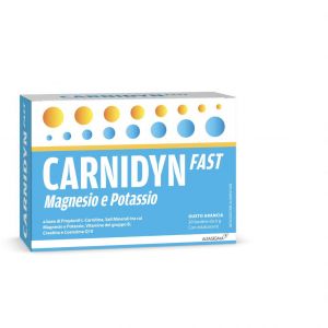 Carnidyn Fast Magnesium And Potassium Supplement 20 Sachets
