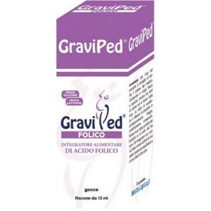 Graviped Folico Drops Supplement For Pregnancy And Breastfeeding 15 ml