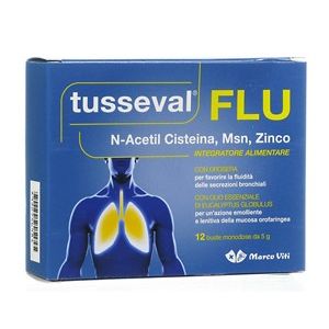 Tusseval Flu Fluidifying Supplement 12 Sachets