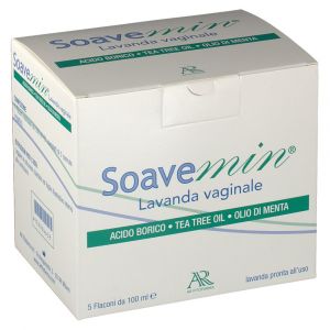 Soavemin vaginal lavage 5x100 ml disposable bottles