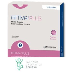 Attiva Plus Sterile Dressing For Diabetic Patients 10x10 Cm 10 Pieces