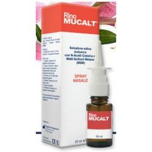 Rinomucalt Spray Adults Hypertonic Saline Solution 20ml