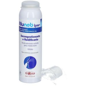 Aluneb Iper Spray Nasale Soluzione Ipertonica 3% Decongestionante 125ml