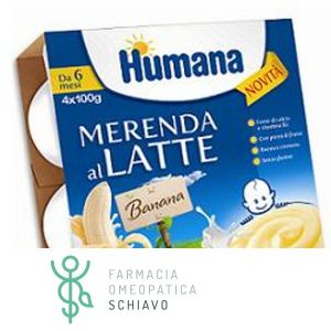Humana Banana Flavor Milk Snack 4x100 g