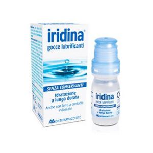 Montefarmaco Otc Iridine Lubricating Drops Long Lasting Hydration 10ml
