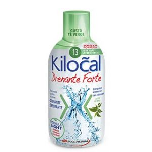 Kilocal draining strong green tea flavor food supplement 500ml
