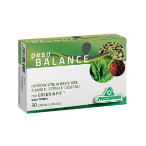 Specchiasol weight balance food supplement 30 vegetable capsules