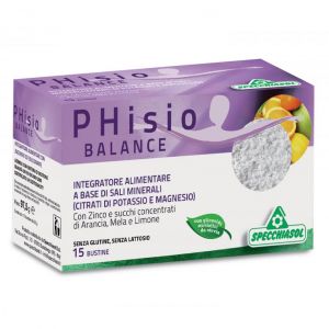 Specchiasol physio balance mineral salt supplement 15 sachets