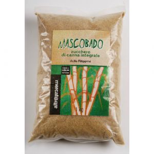 Altromercato Mascobado Integral Cane Sugar From the Philippines Organic 1kg