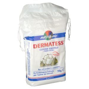 Dermatess Hydrophilic Cotton For Sanitary And Cosmetic Uses 50 g