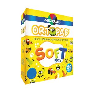 Ortopad Soft Boys Medium Occluder Patch For Children For Orthoptic Therapies 20 Pieces