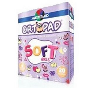 Ortopad Soft Girls Junior Occluder Patches For Girls For Orthoptic Therapies 20 Pieces